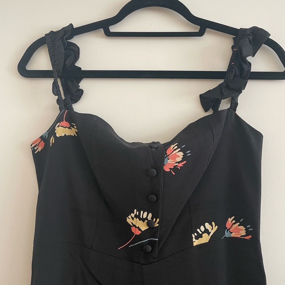 Flynn Skye Black Floral Jumpsuit